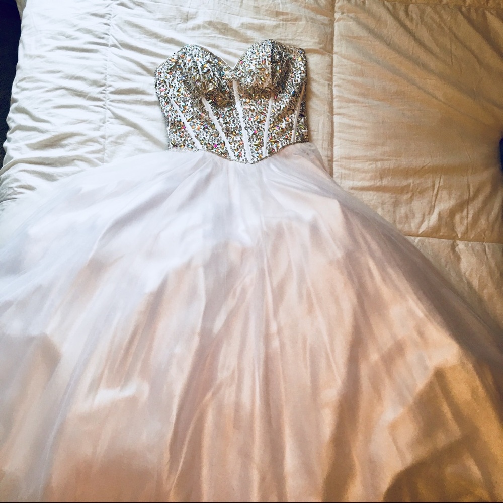 White Ballgown
